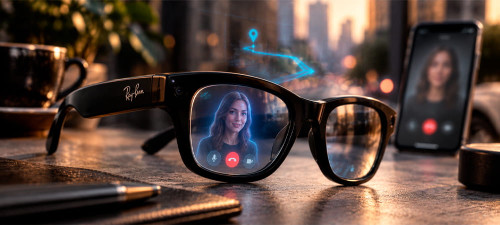 Meta Ray-Ban Display отримали фотореалістичного двійника: під час дзвінків окуляри створюватимуть вашу голограму