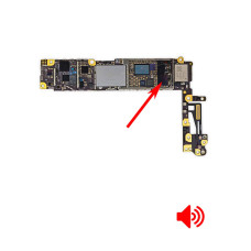 Заміна мікросхеми звуку (аудіокодек) на iPhone 6