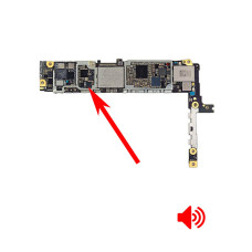 Заміна мікросхеми звуку (аудіокодек) на iPhone 6s Plus