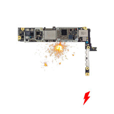 Усунення короткого замикання на платі iPhone 6s Plus