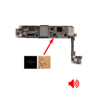 Заміна мікросхеми звуку (аудіокодек) на iPhone 8
