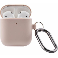 Чохол для Apple AirPods 2 - Silicone Case with Carabiner, Pink