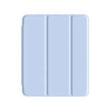 Чохол для iPad Air 13 (2024) - Comma Joy PU with Pen Holed Series Case, Light Blue