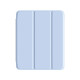 Чохол для iPad Air 13 (2024) - Comma Joy PU with Pen Holed Series Case, Light Blue