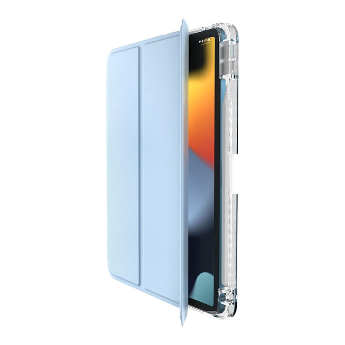 Чохол для iPad Air 13 (2024) - Comma Joy PU with Pen Holed Series Case, Light Blue
