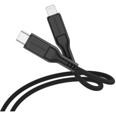 Кабель USB-C to Lightning - AmazingThing, Thunder Pro MFI 2,1m Black