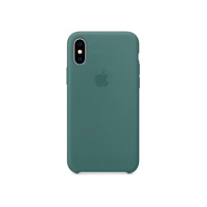 Чохол для iPhone X/Xs - Silicone Case, Wood Green (HC)
