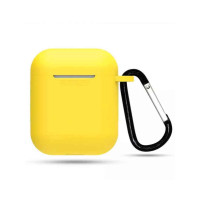 Чохол для Apple AirPods 2 - Blueo Liquid Silicone Protective Case, Yellow