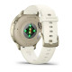 Смарт-годинник Garmin Venu 4 41mm Lunar Gold with Bone Silicone Band