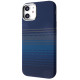Чохол для iPhone 11 - WAVE Gleam MagSafe, Blue Stripes
