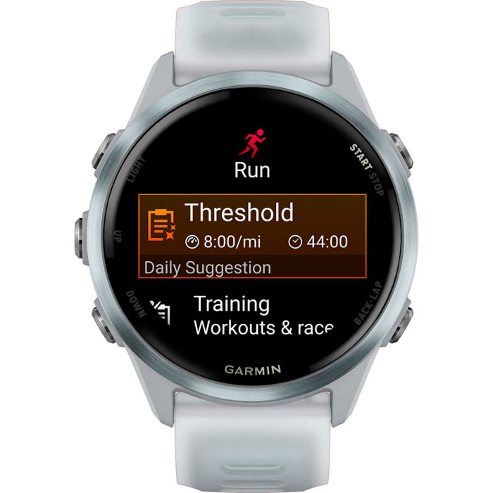 Смарт-годинник Garmin Forerunner 570 42mm Cloud Blue Aluminum w. Trans.Whitestone/Cloud Blue Band
