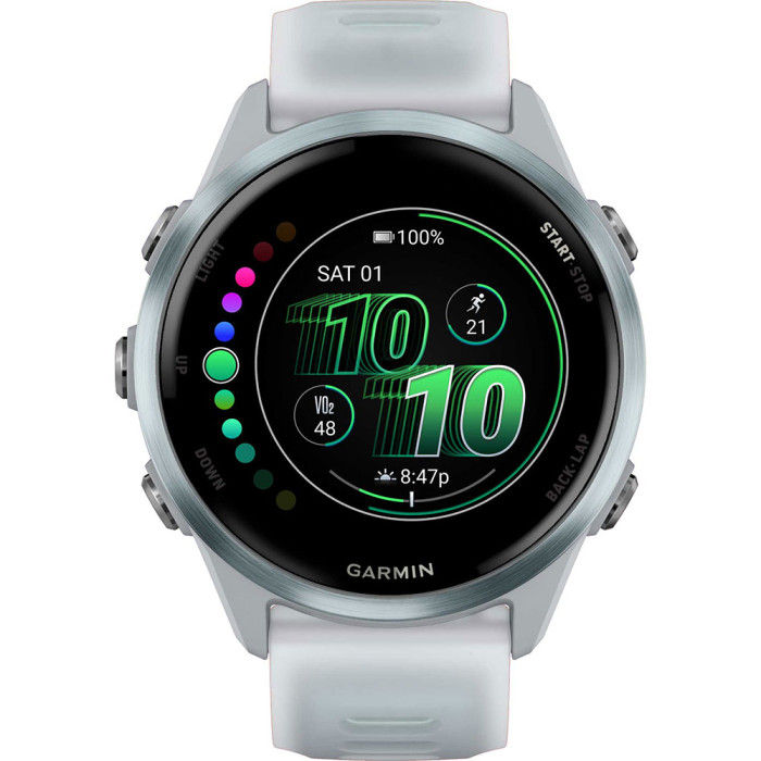 Смарт-годинник Garmin Forerunner 570 42mm Cloud Blue Aluminum w. Trans.Whitestone/Cloud Blue Band
