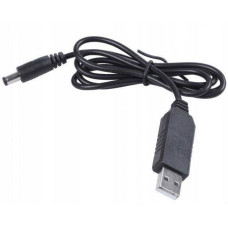 Кабель живлення USB-A - DC 5,5х2,5 мм, 12V/1A