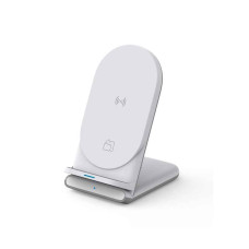 Бездротова зарядна станція - Wiwu, Power Air 2in1, White