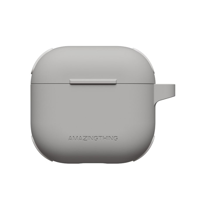 Чохол для Apple AirPods 4 / 5 - AmazingThing Omni GripClip Case, Titan Grey