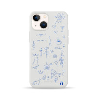 Чохол для iPhone 13 - Pump Silicone Minimalistic, Ink