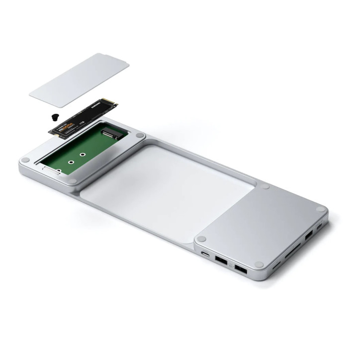 Док-станція для iMac 24 USB-C Slim Dock Satechi, Silver