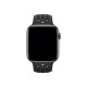 Ремінець для Apple Watch - 42/44/45/46/49mm, Nike Silicon Sport Band, Anthracite/Black