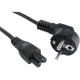 Кабель живлення Cablexpert (мікімаус), 1.8m, Black