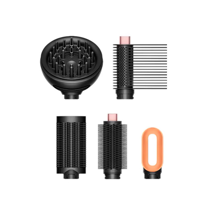 Стайлер Dyson Airwrap Co-anda2x Multi-Styler and Dryer Curly+Coily Ceramic Apricot/Topaz