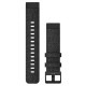 Ремінець для годинника Garmin - QuickFit 20mm, Hard Nylon with Black Hardware, Heathered Black