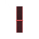 Ремінець для Apple Watch - 42/44/45/46/49mm, Nylon Sport Loop Band, Red/Black (HC)