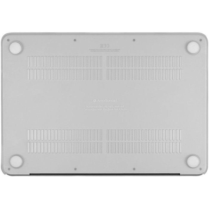 Чохол-накладка для Macbook Neo - Armorstandart Matte, Clear