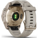 Смарт-годинник Garmin Fenix 7S Sapphire Solar Cream Gold Titanium with Light Sand Band