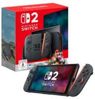 Портативна ігрова приставка - Nintendo Switch 2 Black Mario Kart World Bundle