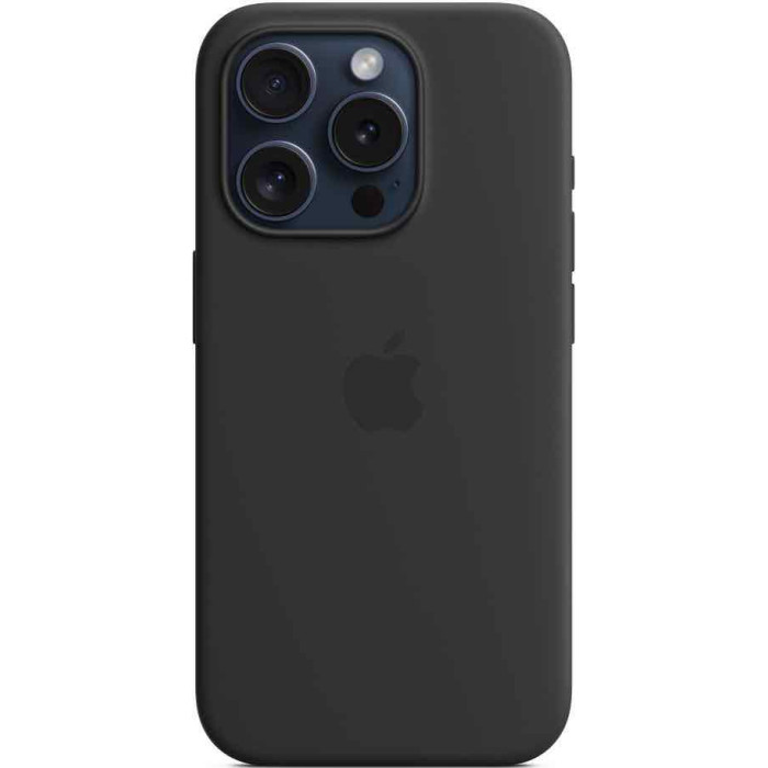 Чохол для iPhone 15 Pro Max - Silicone MagSafe, Black (HC)
