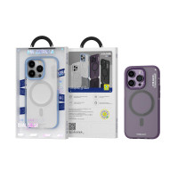 Чохол для iPhone 14 Pro Max - Blueo Dual Color MagSafe, Purple