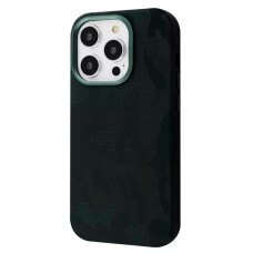 Чохол для iPhone 15 Pro - WAVE Khaki Ring MagSafe, Green