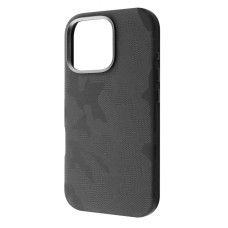 Чохол для iPhone 15 Pro - WAVE Khaki Ring MagSafe, Grey