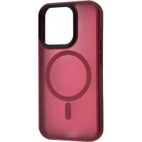 Чохол для iPhone 15 Pro Max - WAVE Matte Insane MagSafe, Dark Red