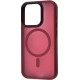 Чохол для iPhone 15 Pro Max - WAVE Matte Insane MagSafe, Dark Red