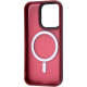 Чохол для iPhone 15 Pro Max - WAVE Matte Insane MagSafe, Dark Red