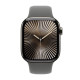 Apple Watch S10 46mm Natural Titanium, Stone Grey Sport Band (M/L), LTE