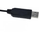 Кабель живлення USB to DC - ArmorStandart, 9V 5.5x2.1m 0.8m, Black