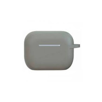 Чохол для Apple AirPods Pro - Devia Naked Silicone with Loophole Series, Grey