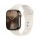 Apple Watch S10 42mm Gold Titanium, Starlight Sport Band (S/M) LTE