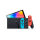 Портативна ігрова приставка - Nintendo Switch OLED Neon Blue and Neon Red Joy-Con, Вживаний (б/в)