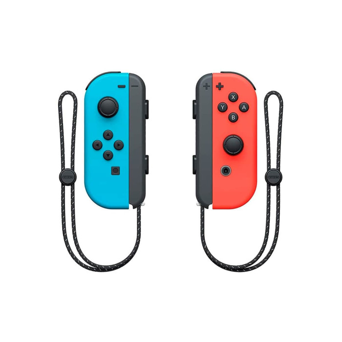 Портативна ігрова приставка - Nintendo Switch OLED Neon Blue and Neon Red Joy-Con, Вживаний (б/в)