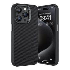 Чохол для iPhone 15 Pro Max - Benks Armor Pro Kevlar (600D) MagSafe, Black