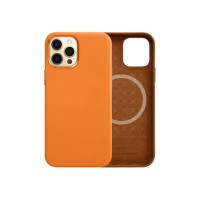 Чохол для iPhone 13 Pro Max - WIWU Leather Series MagSafe, Brown
