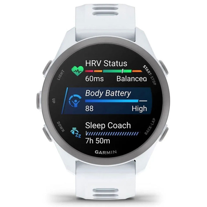 Смарт-годинник Garmin Forerunner 170 Whitestone with Whitestone/Cloud Blue Band