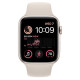 Apple Watch SE (2Gen) 40mm Starlight, White Sport Band (2022) LTE