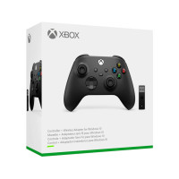 Геймпад Microsoft Xbox Series X / S, Carbon Black + Wireless Adapter