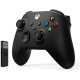 Геймпад Microsoft Xbox Series X / S, Carbon Black + Wireless Adapter
