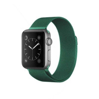 Ремінець для Apple Watch - 38/40/41mm, Milanese Loop, Dark Green (HC)