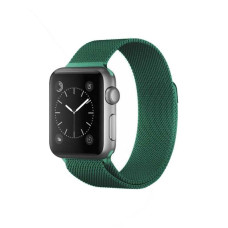 Ремінець для Apple Watch - 38/40/41mm, Milanese Loop, Dark Green (HC)